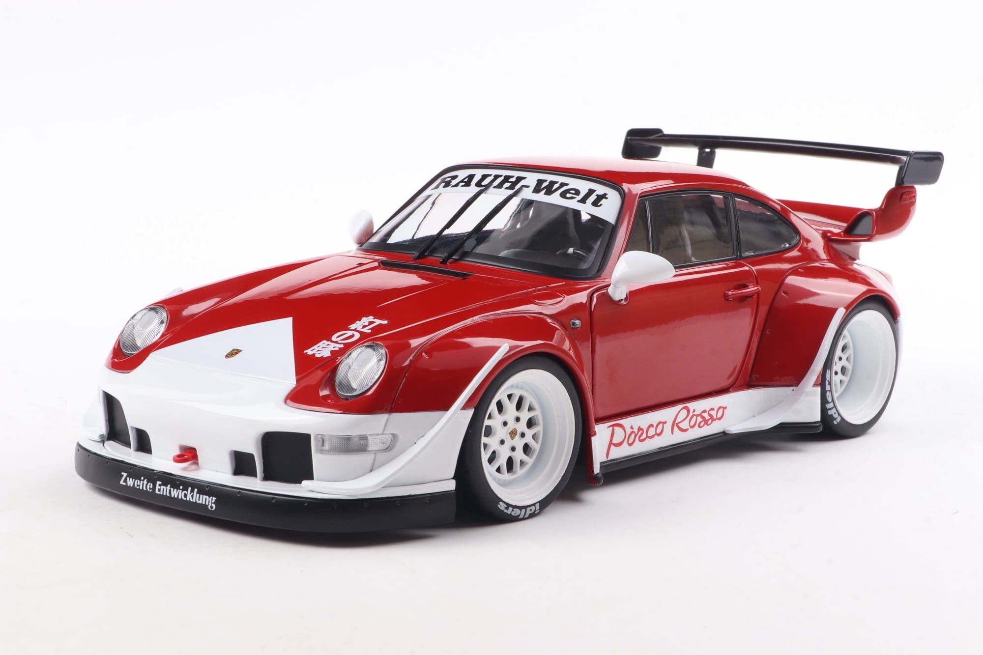 1:18 SOLIDO Porsche 911 993 Rwb Bodykit Porco Rosso Coupe 2020 1:18 SOLIDO Porsche 911 993 Rwb Bodykit Porco Rosso Coupe 2020
