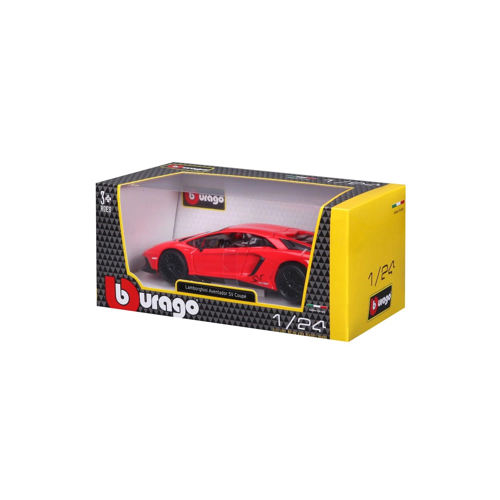 Bburago Bburago Lamborghini Aventador LP 750-4 SV Red 1:24 Model