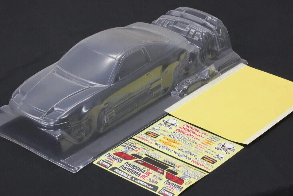 PandoraRC NISSAN 180SX / ORIGIN Labo. 1/10 Karosserie (PAB-3147 