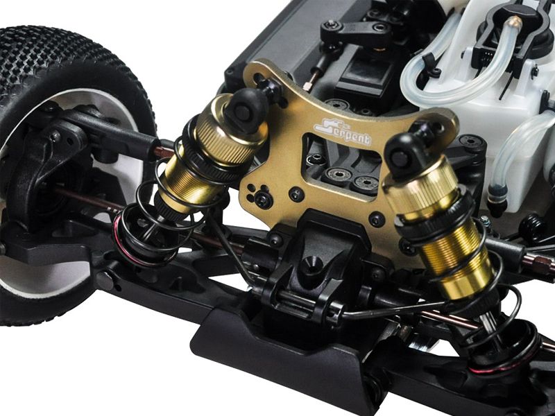 Serpent Cobra Buggy 1: 4WD SRX8 RTR Nitro version Artexio